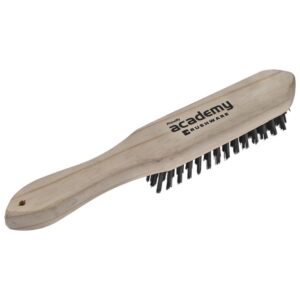 academy brushware wooden handle fine wire brazing brush