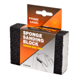 academy sanding block – sponge – coarse