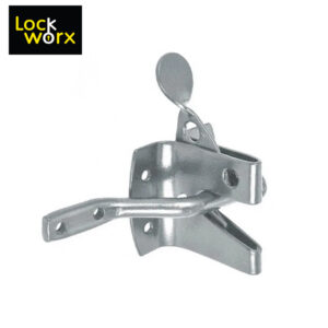 lock worx auto gate latch zinc door fitting lwfgl 1